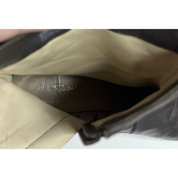 Cole Haan Sole Lynda Booties Womens Size 8.5B  Brown Leather‎ - Picture 14 of 16